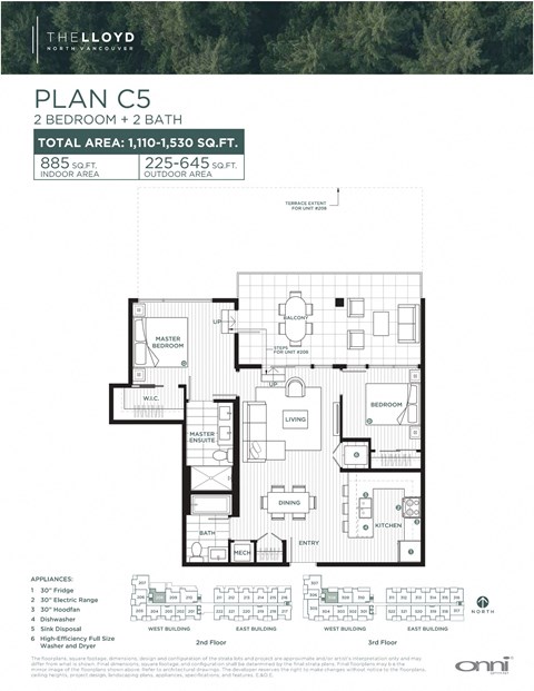the floor plan of the condo